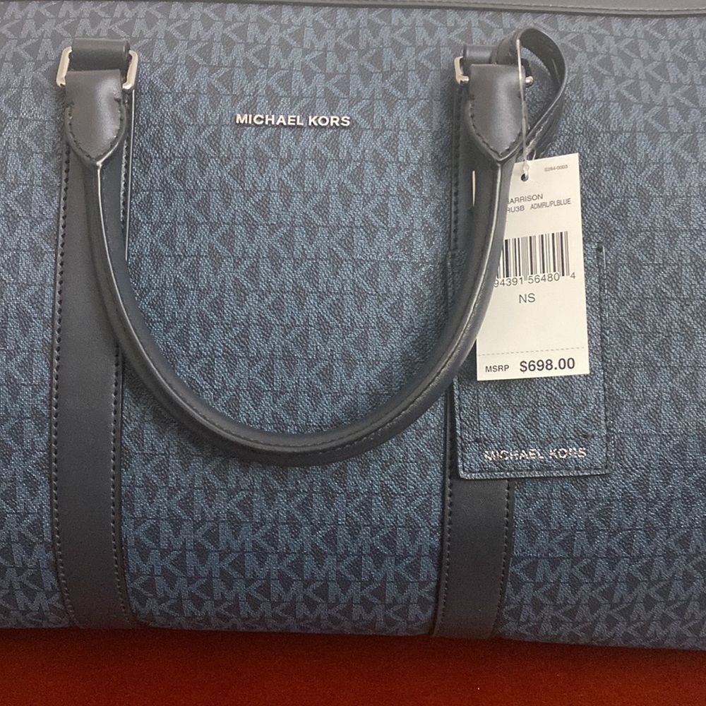 SOLD DO NOT BUY🎒Micheal Kors Logo Harrison Travel Duffle Bag!!!! - Picture 5 of 12